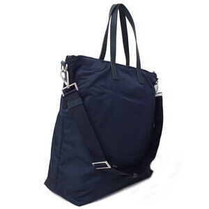 Prada blue Tessuto Nylon 2way shoulder bag Tote Blue Navy navy
